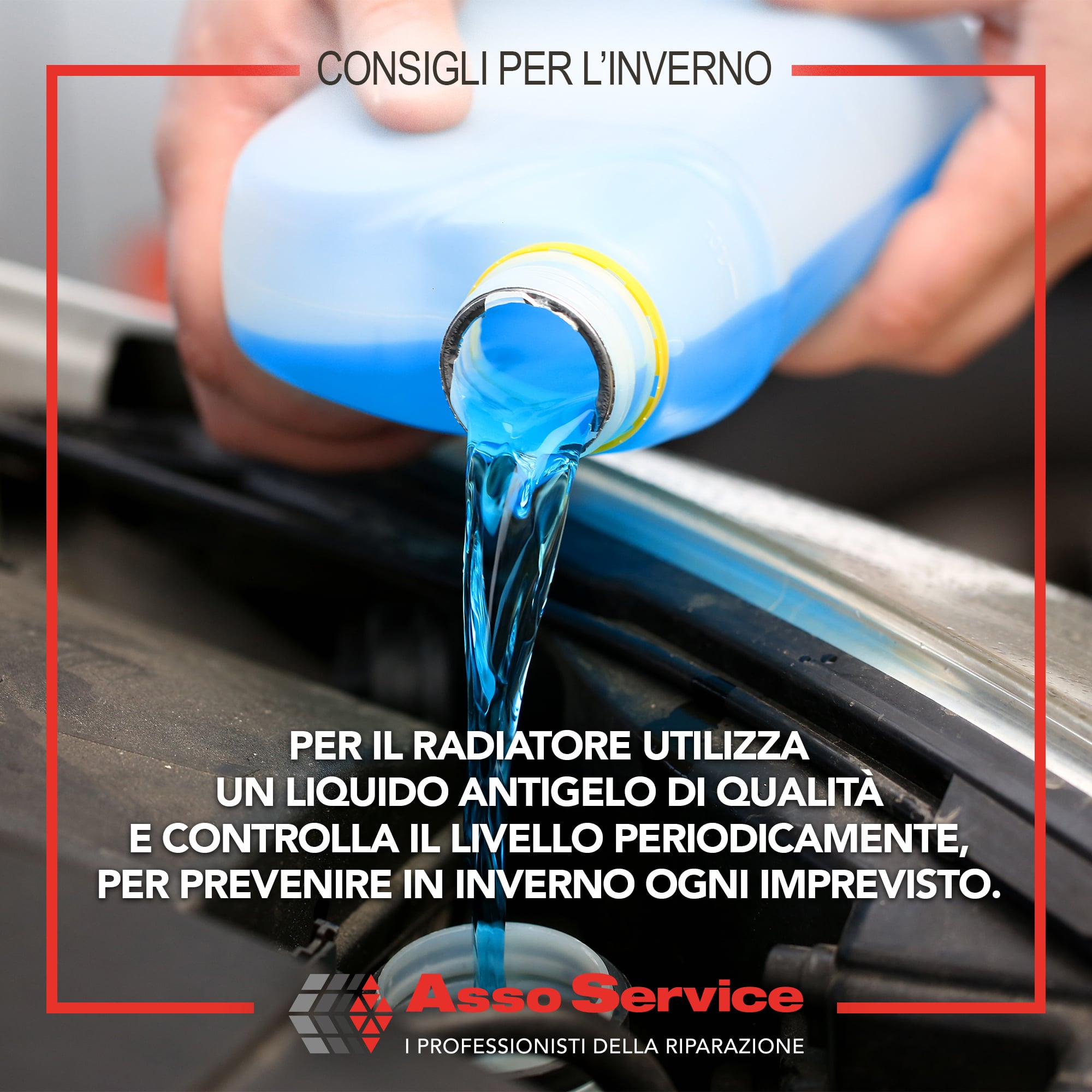 Consigli per l'inverno: Liquido Radiatore Consigli per l'inverno: Liquido Radiatore